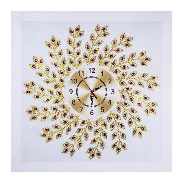 Diamond Embroidery Painting Wall Clock