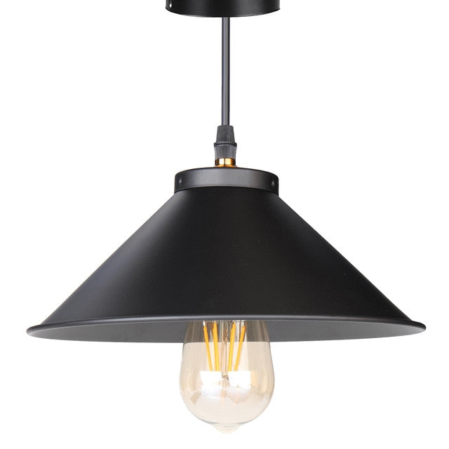 Retro Pendant Round Ceiling Light Decorations