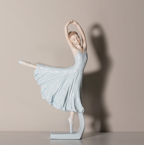 Ballerina Girls Figurines Desk Decoration