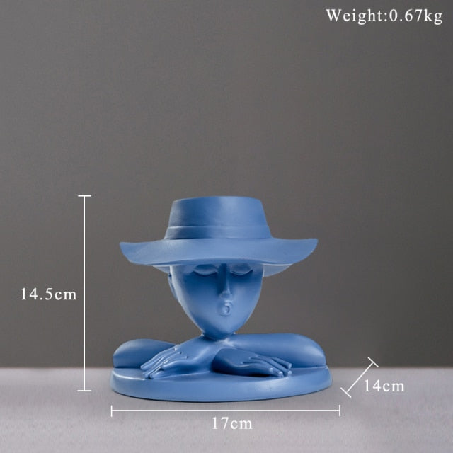 Abstract Figure Home Office Decor