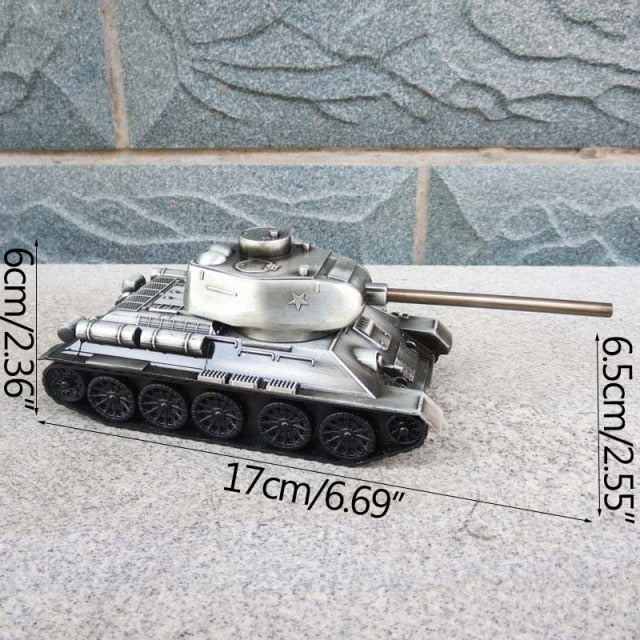 Battle Tank Miniature Home Office Decor
