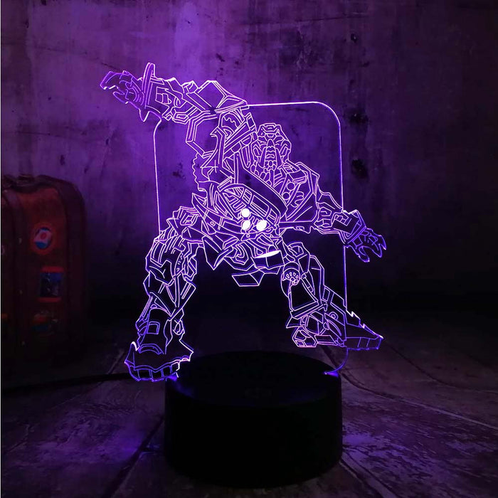 Transformer Ratchet Character LED Desk Light Home Decor