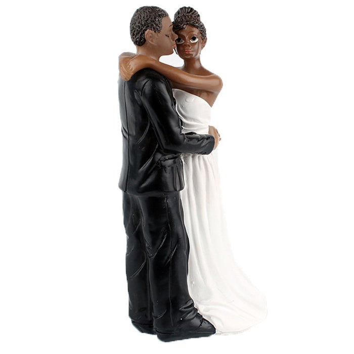 Cake Toppers Bride and Groom Funny Figurines Home Desk Decoration