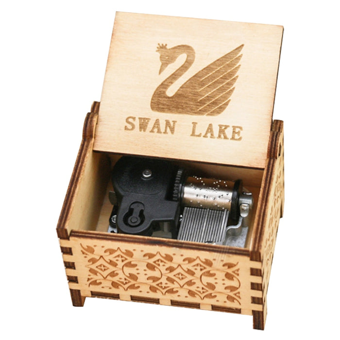 Swan Lake Music Box Desk Decor