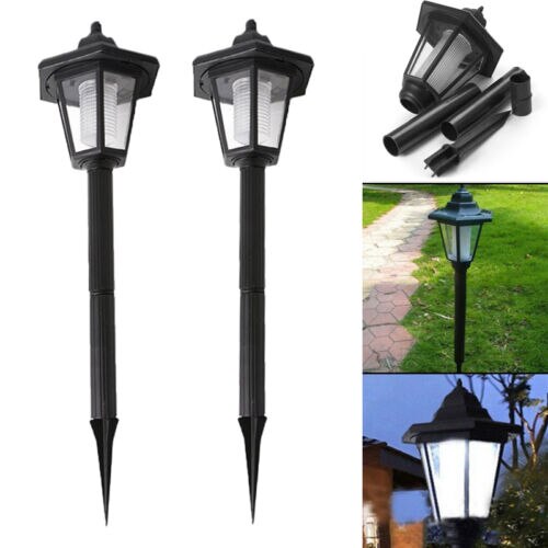 Waterproof Solar Power LED Lamp Post Outdoor Light