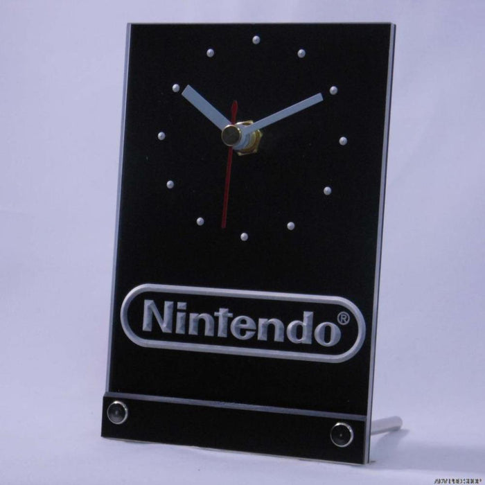 Nintendo Game Brand Decorative Table Clock