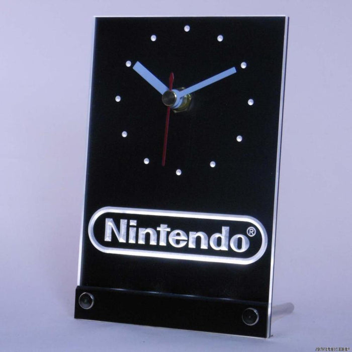 Nintendo Game Brand Decorative Table Clock