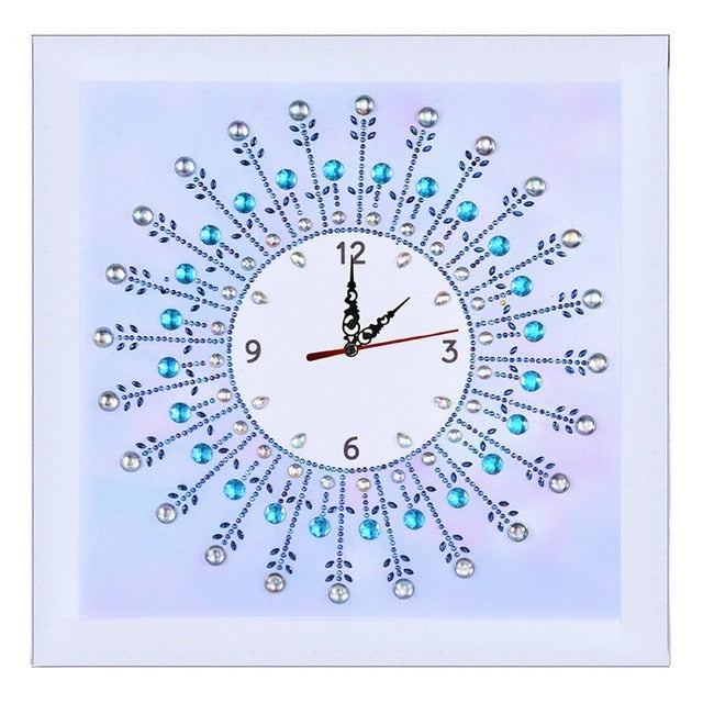 Diamond Embroidery Painting Wall Clock