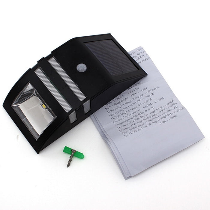 Solar LED PIR Motion Sensor Outdoor Light