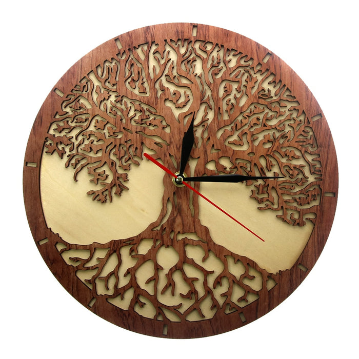 Tree Of Life Design Wall Clock