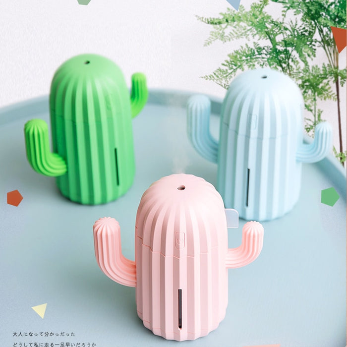 Cactus Design Air Humidifier USB Rechargeable Home Wellness