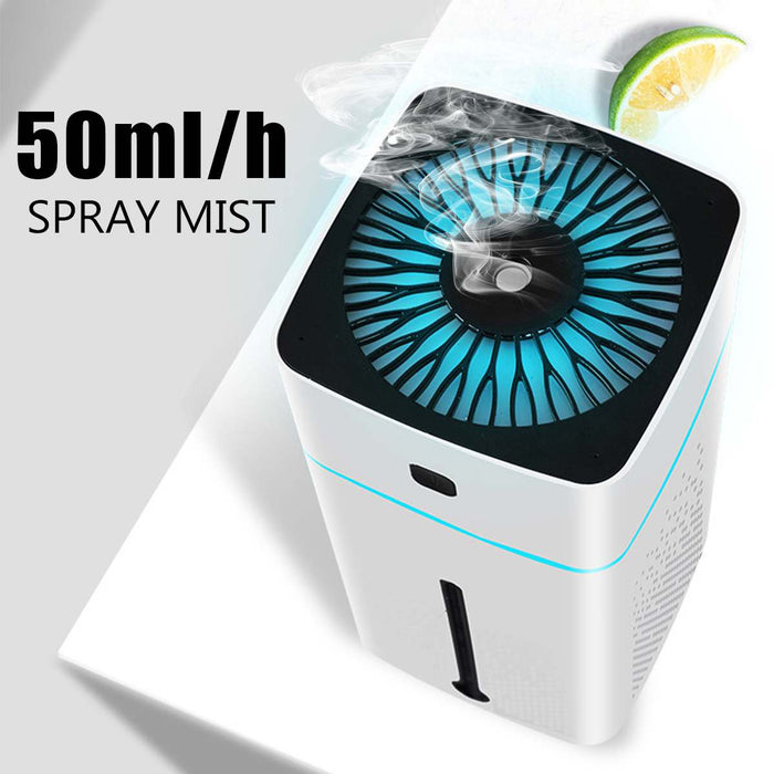 Portable Air Humidifier 7 Color LED Car Home Wellness
