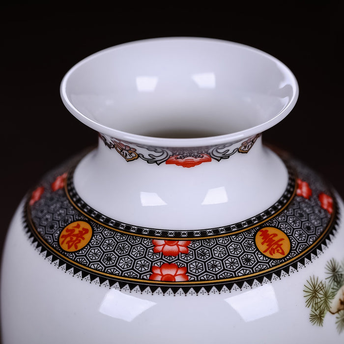 Vintage Ceramic Vase Desk Decoration