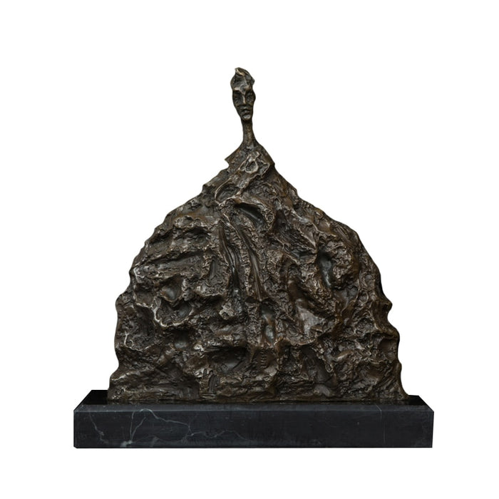 Giacometti's Human Bronze Sculpture Home Office Decor