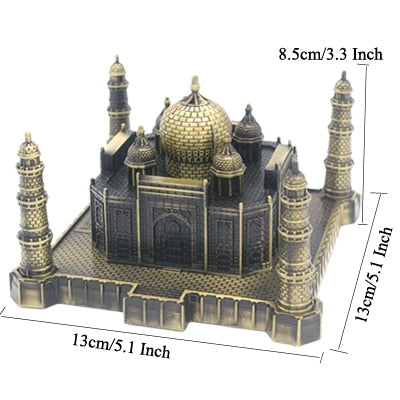 World Famous Taj Mahal Building Miniature Home Desk Decoration