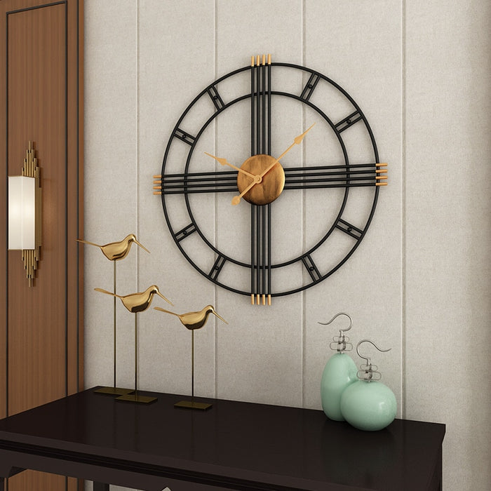 Large Minimalist Design Wall Clock