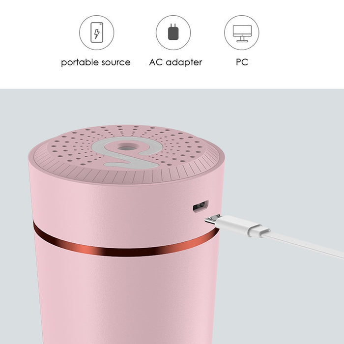 Portable TIKTOK Logo 200ml Air Humidifier Ultrasonic USB Home Wellness