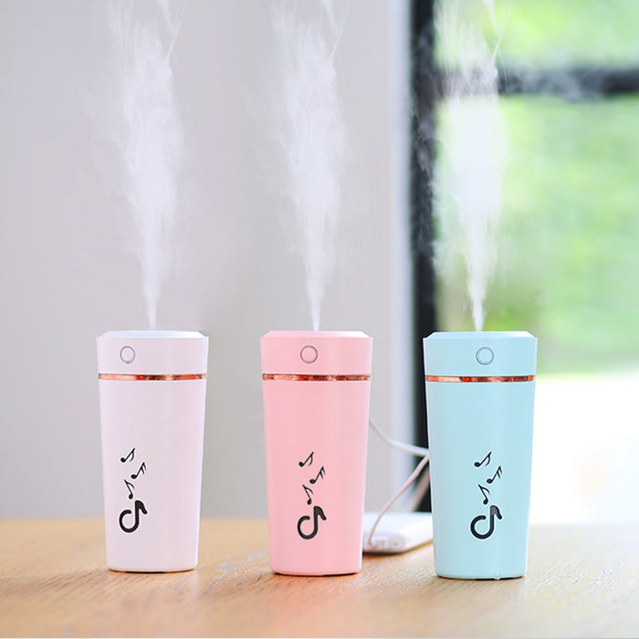 Portable TIKTOK Logo 200ml Air Humidifier Ultrasonic USB Home Wellness