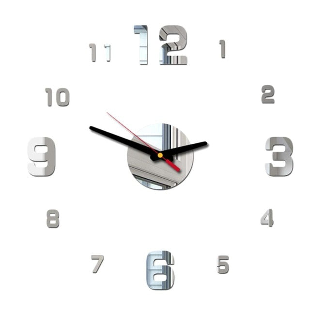 DIY Sticker Wall Clock