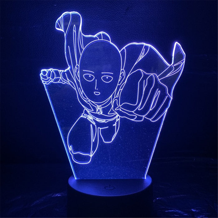 Anime Character Saitama of One Punch Man Desk Light Home Decor