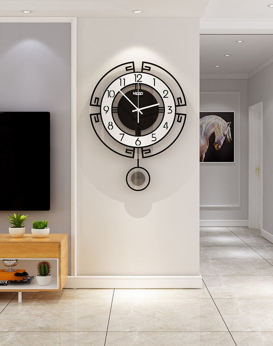 Large Hanging Pendulum Wall Clock