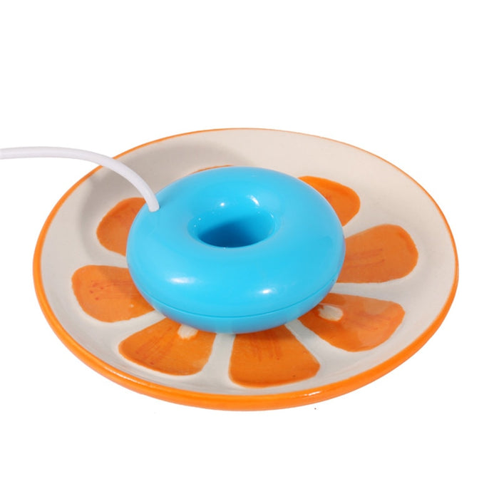 Colorful Air Ultrasonic Humidifier USB Donut Style Home Wellness