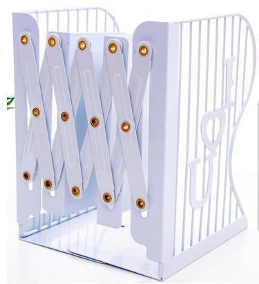 Adjustable Metal Book Holder Desk Organizer
