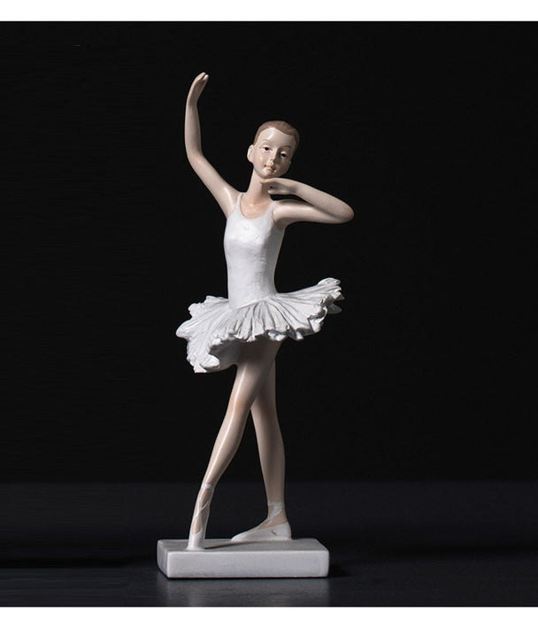 Ballerina Girls Figurines Desk Decoration