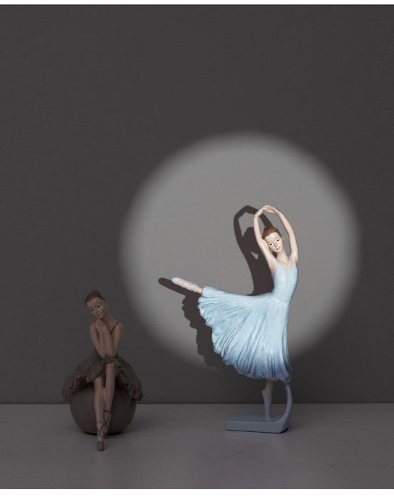 Ballerina Girls Figurines Desk Decoration