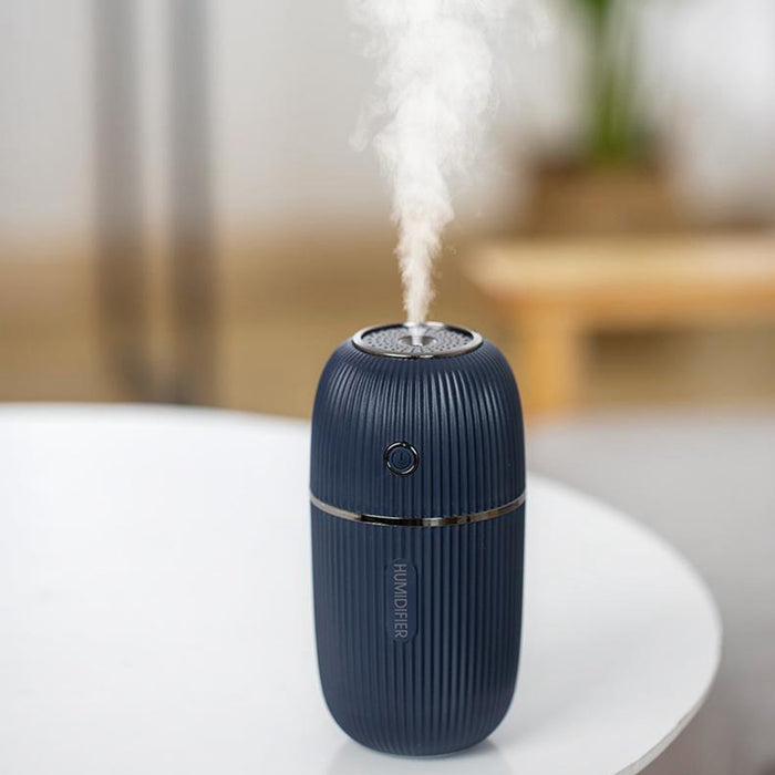 300ml Mini Air Humidifier Portable Mist Sprayer Car Home Wellness