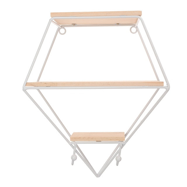 Diamond Shape Design Wall Organizer