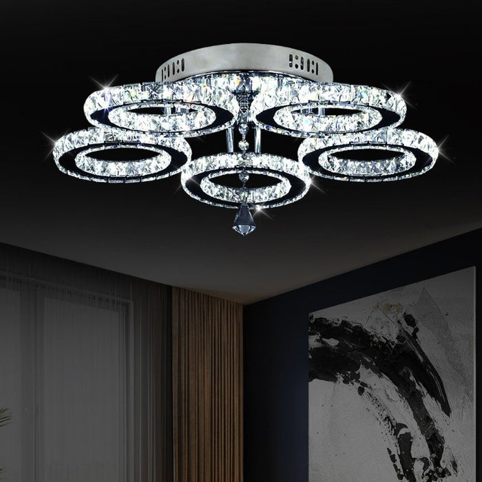 Crystal LED Modern Chandeliers Ceiling Light Decorations