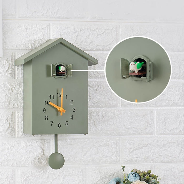 Minimalist Design Cuckoo Wall Clock