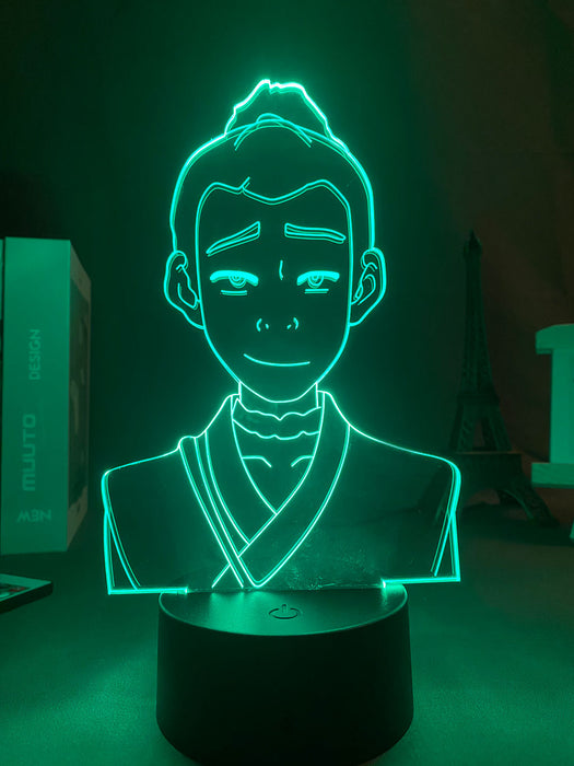 LED Sokka Image The Last Airbender 3D Desk Light Home Decor