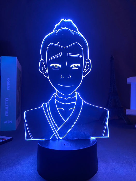 LED Sokka Image The Last Airbender 3D Desk Light Home Decor