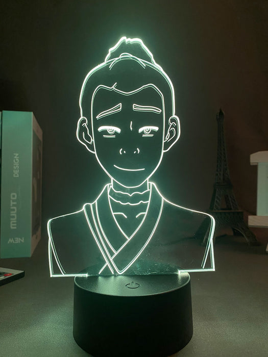 LED Sokka Image The Last Airbender 3D Desk Light Home Decor