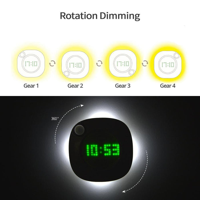Sensor LED Digital Wall Clock