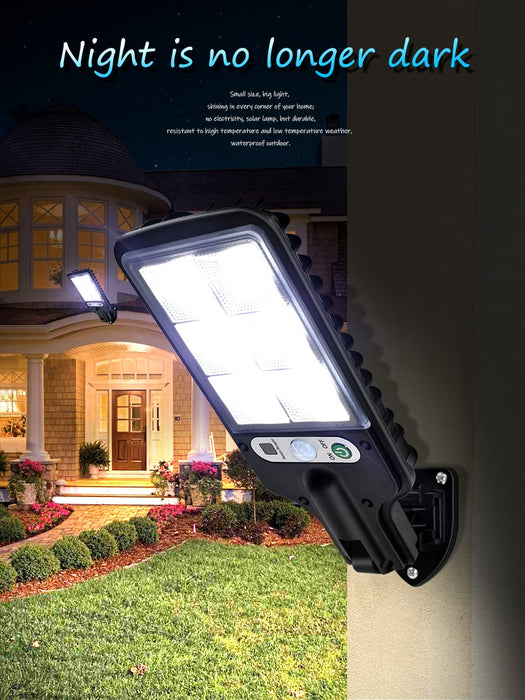 LED Solar Waterproof Motion Sensor Outdoor Light