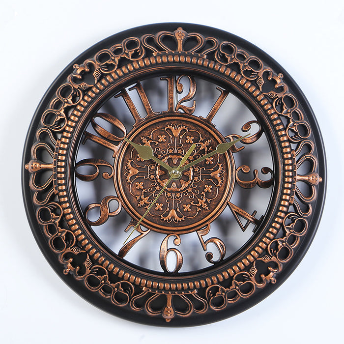 Retro 12 Inch European Creative Wall Clock