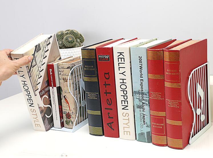 Adjustable Metal Book Holder Desk Organizer