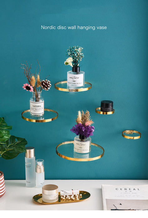 Glass Shelf Design Decorative Wall Organizer