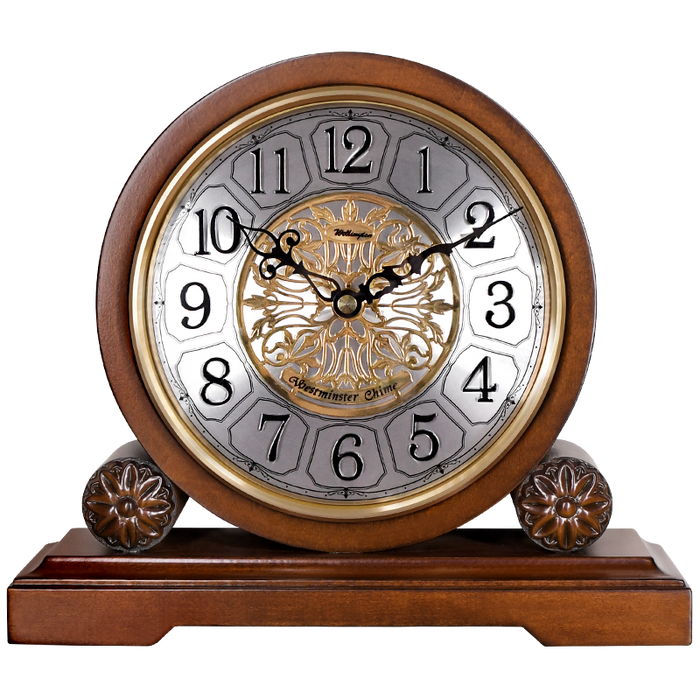 Retro Solid Wood Decorative Table Clock