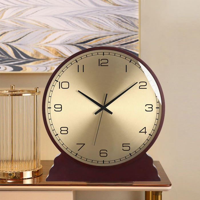 Simple European Design Decorative Table Clock