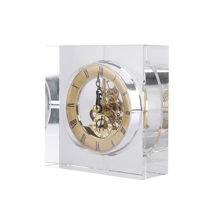 Unique Mechanical Style Decorative Table Clock