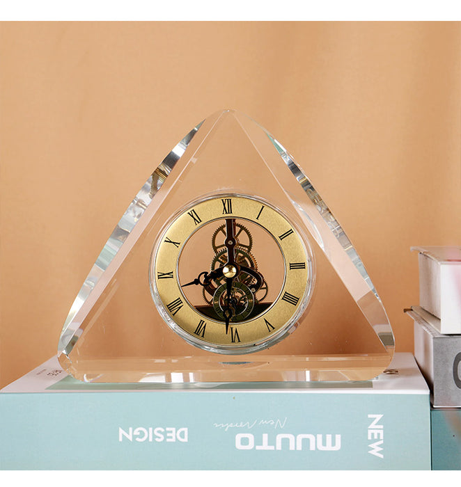 Unique Mechanical Style Decorative Table Clock