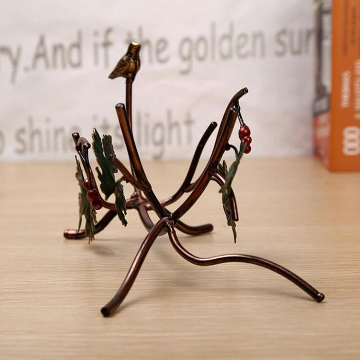 Creative Bird Nest Design Wine Holder Home Decor