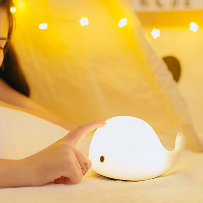 Cute LED Whale Desk Light Home Decor