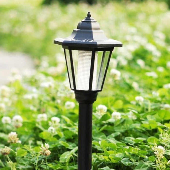 Waterproof Solar Power LED Lamp Post Outdoor Light
