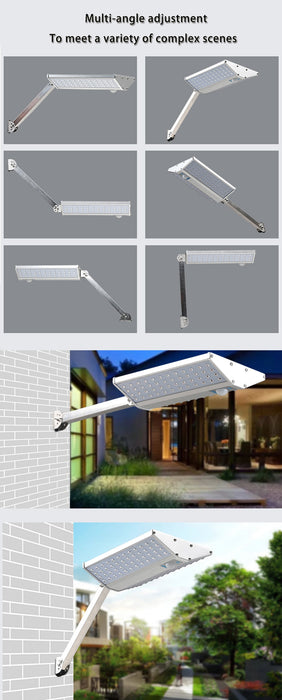 Solar Street 6 Mode Waterproof Motion Sensor PIR Outdoor Light