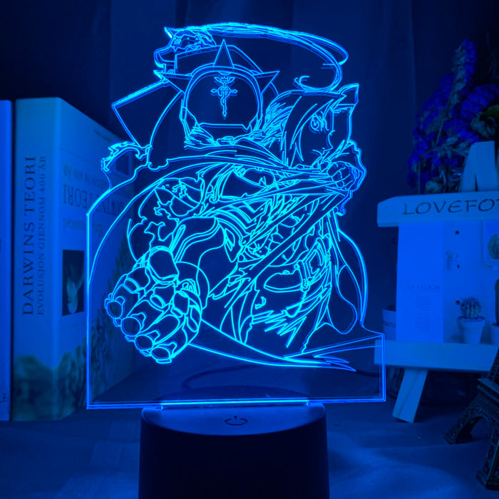 Anime Fullmetal Alchemist Edward Elric LED Desk Light Home Decor